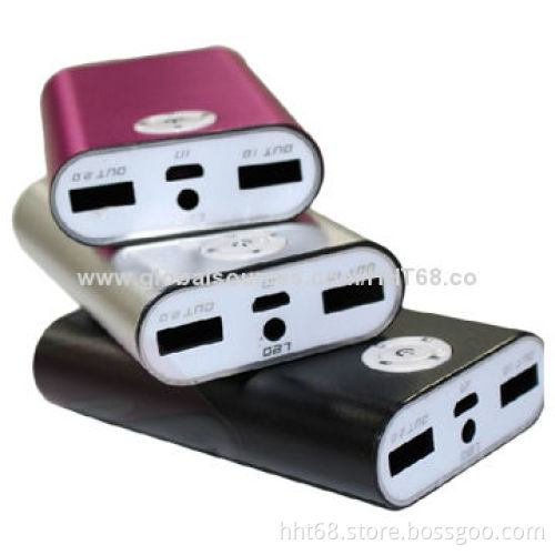 Fashionable 8800mA Mobile Phone Power Banks, Suitable for iPhone, iPad and Nokia, High-capacityNew